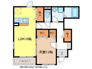 サンハイツ・カトーの物件間取画像